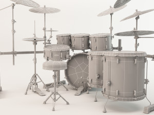 pearl masterworks drum 3D Model