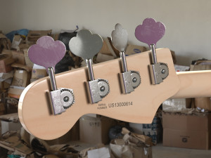 fender american standard jazz bass 3D मॉडल