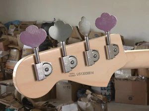 fender american standard jazz bass 3D Model