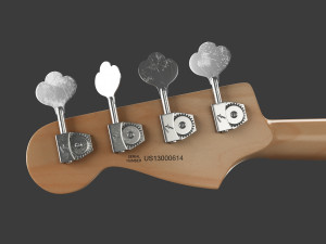fender american standard jazz bass 3D मॉडल