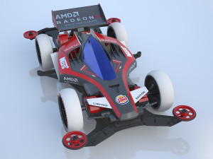 Tamiya avante amd japan cup 3D-Modell