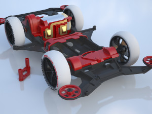 Tamiya avante amd japan cup Modèle 3D