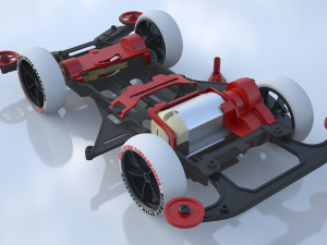 Tamiya avante amd japan cup Modèle 3D
