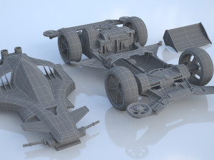 Tamiya avante amd japan cup Modèle 3D