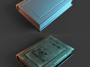 Bhagavad gita 3D Model