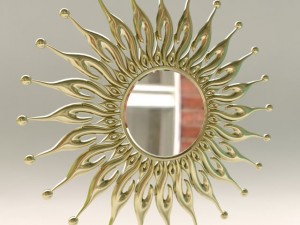 mirror art deco Modèle 3D