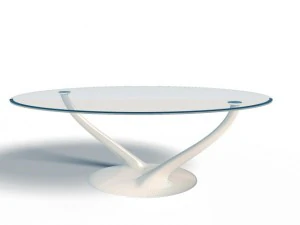 mesa oval Modelo 3D
