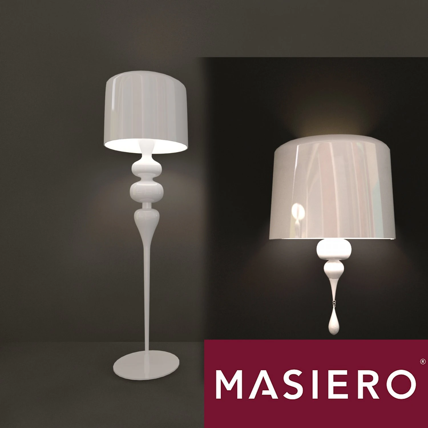 masiero lights 3D Model .c4d .max .obj .3ds .fbx .stl .blend 