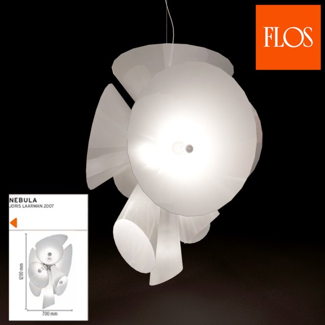flos nebula 3D Модель .c4d .max .obj .3ds .fbx .stl .blend 