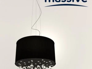 preto enorme Modelo 3D