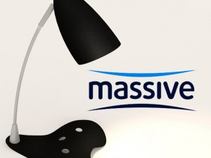 massive table lamp Modelo 3D