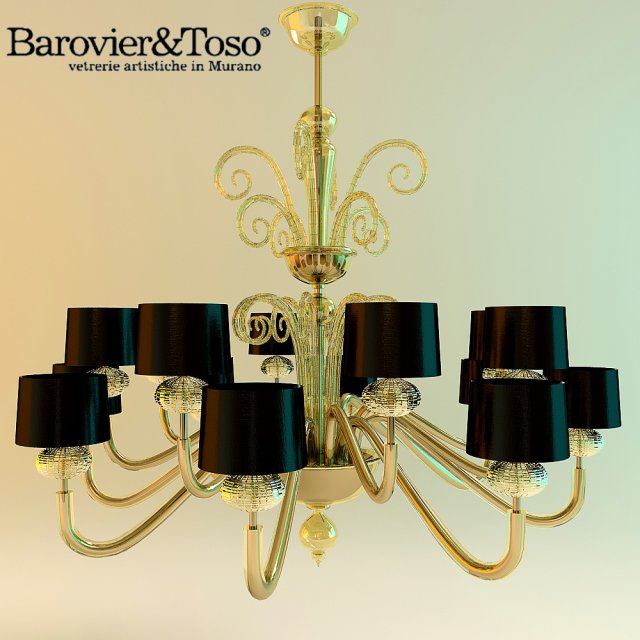 barovier  toso Modèle 3D .c4d .max .obj .3ds .fbx .stl .blend 