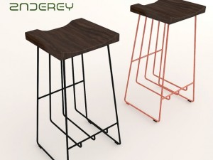 bar stool Model 3D