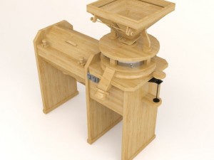 mill 3D 모델