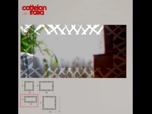 espejo cattelan Modelo 3D
