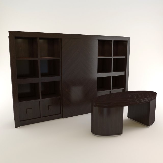 cabinet Modelo 3D .c4d .max .obj .3ds .fbx .stl .blend 