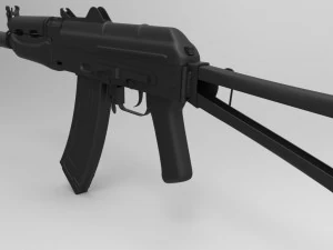 aks-74u 3D Model