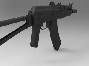aks-74u 3D Model