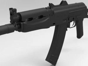 aks-74u 3D Model