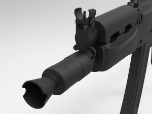 aks-74u 3D Model