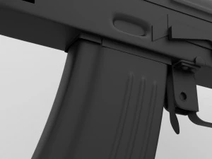aks-74u 3D Model