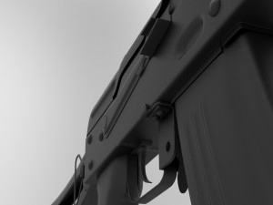 aks-74u 3D Model