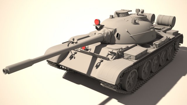t-55 3D Модель .c4d .max .obj .3ds .fbx .stl .blend 