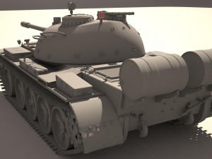 t-55 3D Модель