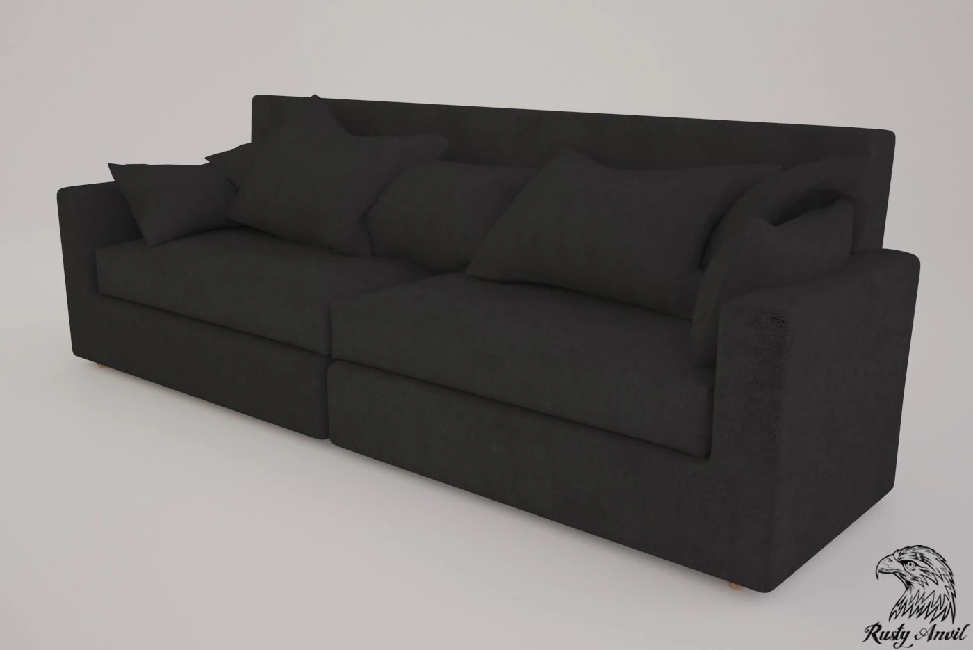 sofa 3D Model .c4d .max .obj .3ds .fbx .stl .blend