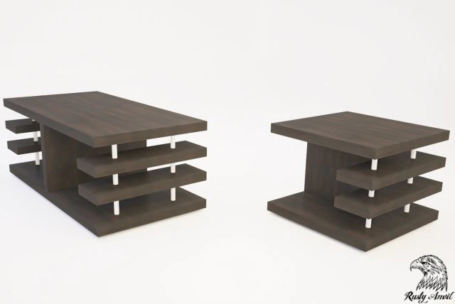 桌子 3D 模型 .c4d .max .obj .3ds .fbx .stl .blend