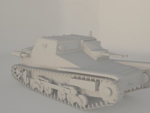 carro veloce cv35 radio version Model 3D