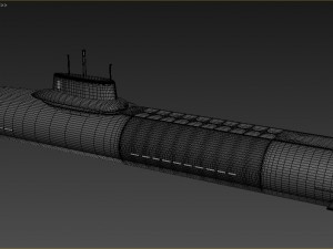 submarine 3D Модель