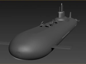 submarine 3D Model