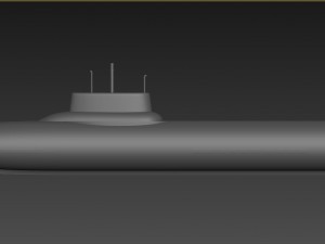 submarine 3D Модель