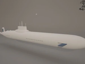 潜艇 3D 模型