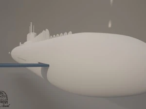 submarine 3D Model