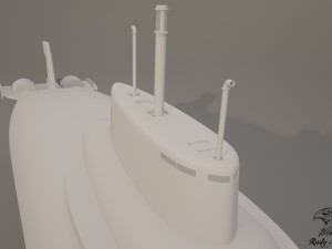 submarine 3D Модель
