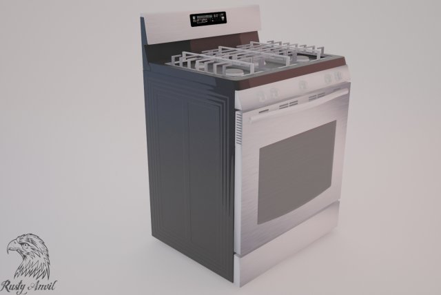 stove Modelo 3D .c4d .max .obj .3ds .fbx .stl .blend 