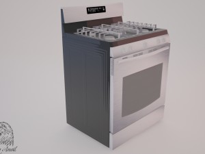 stove Model 3D