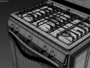 stove 3D Model
