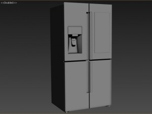 fridge 3D 모델