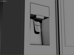 fridge 3D 모델