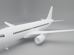 airbus a-320 Model 3D