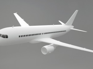 airbus a-320 3D Model