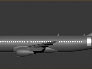 airbus a-320 3D Model
