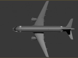 airbus a-320 3D Model