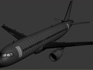 airbus a-320 3D Model