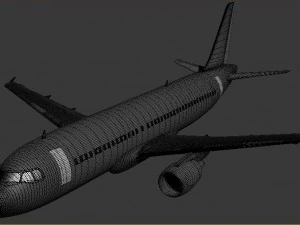 Airbus A-320 Modelo 3D