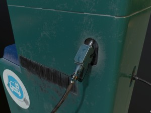 gas pump 3D Модель