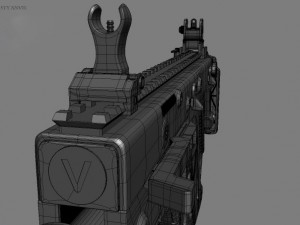 kriss vector Model 3D